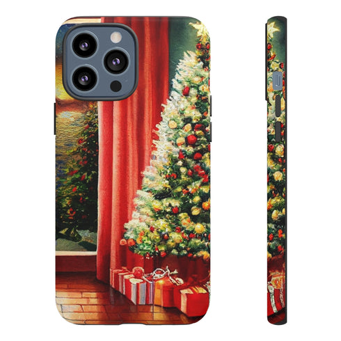 Christmas Tree in Cozy Holiday Home - Impact Resistant Phone Case iPhone 13 Pro Max Matte